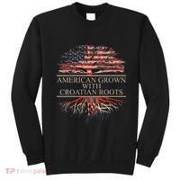 American Grown With Croatian Roots Sweatshirt thumb 0