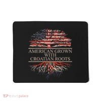 American Grown With Croatian Roots Mousepad thumb 0
