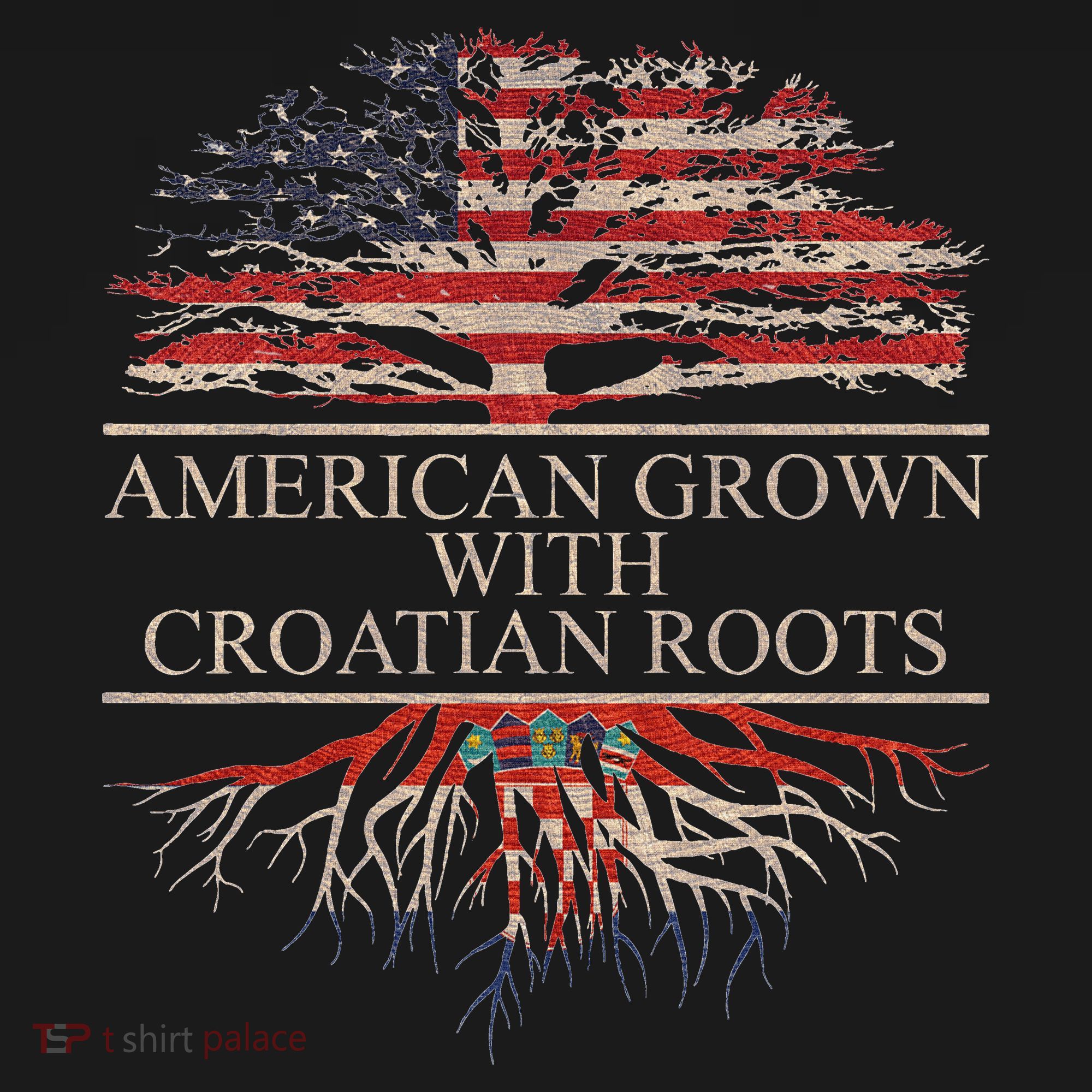 American Grown With Croatian Roots Mousepad