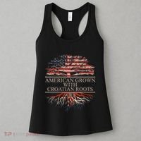 American Grown With Croatian Roots Women's Tank Top thumb 3
