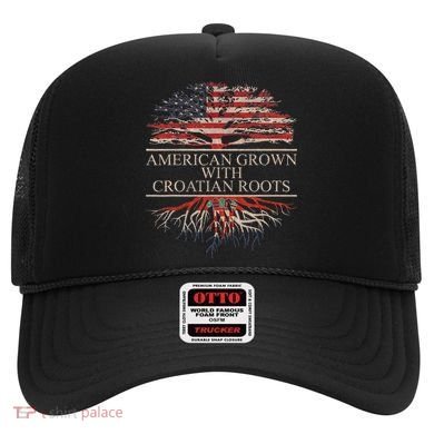 American Grown With Croatian Roots Hat