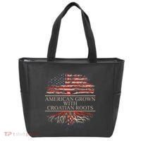 American Grown With Croatian Roots Tote Bag thumb 0