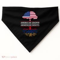American Grown With Arian Roots Cute Gift Aria Gift USA-Made Doggie Bandana thumb 0