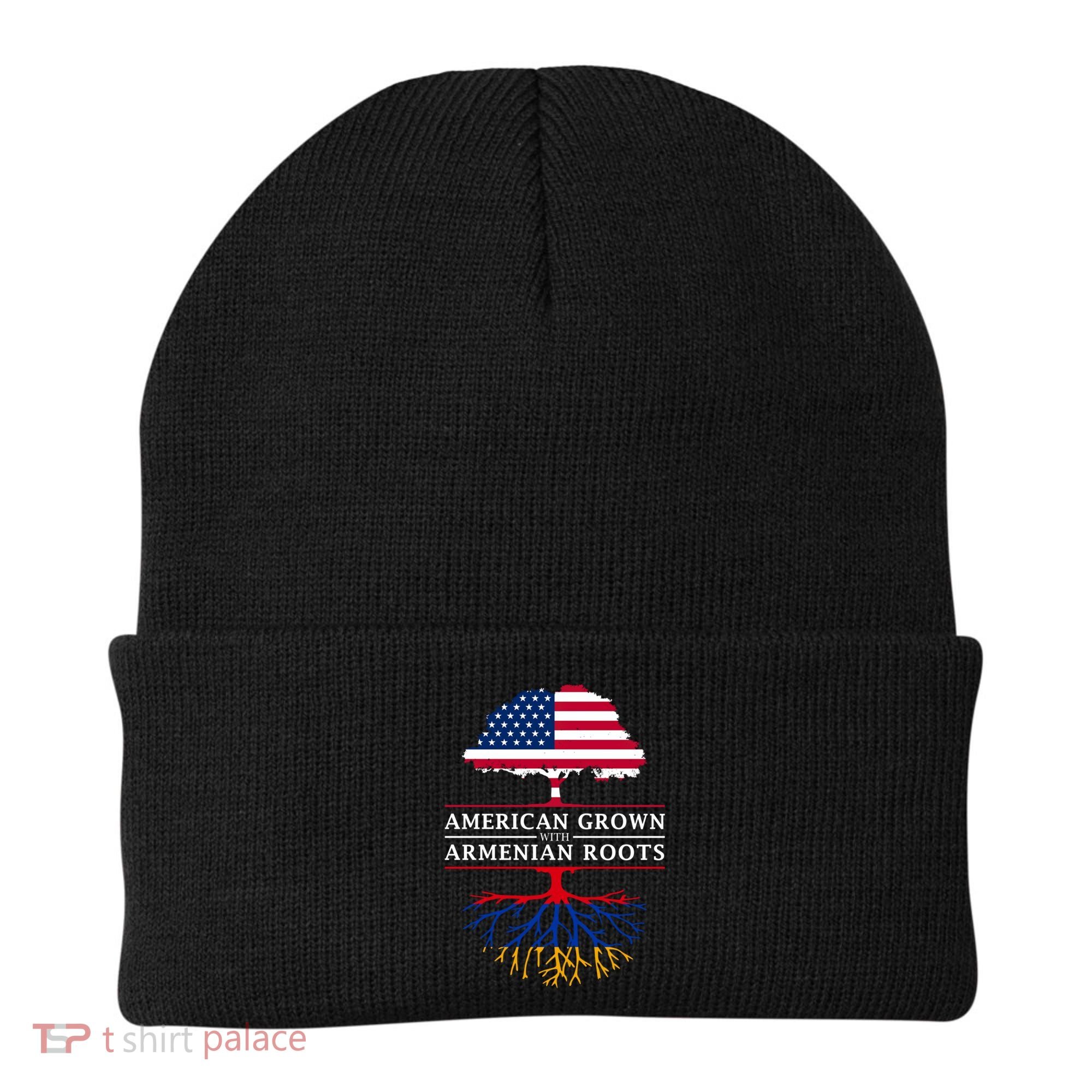 American Grown With Arian Roots Cute Gift Aria Gift Beanie