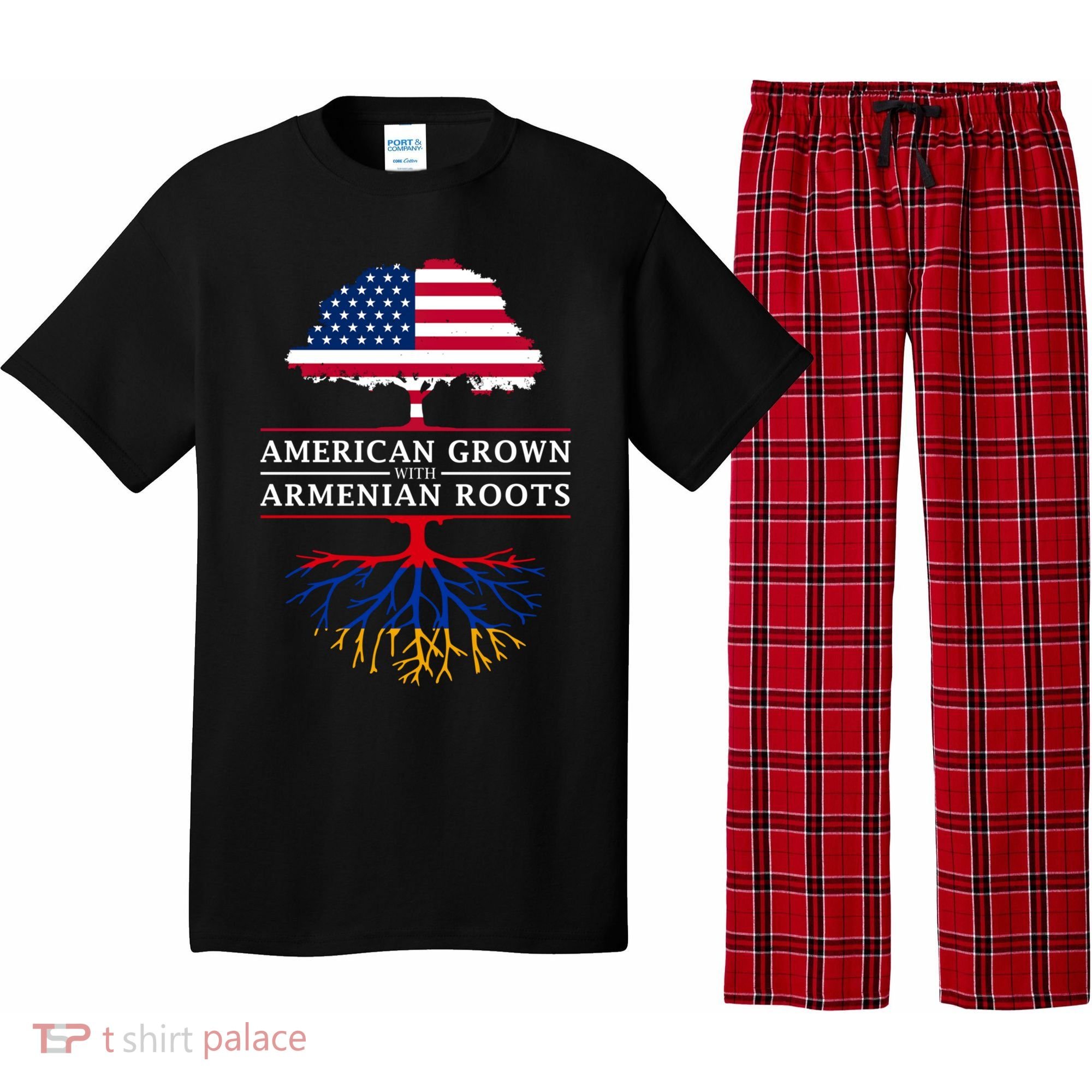 American Grown With Arian Roots Cute Gift Aria Gift Pajama Set