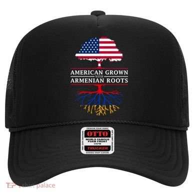 American Grown With Arian Roots Cute Gift Aria Gift Hat