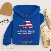 American Grown With Arian Roots Cute Gift Aria Gift Hoodie thumb 4