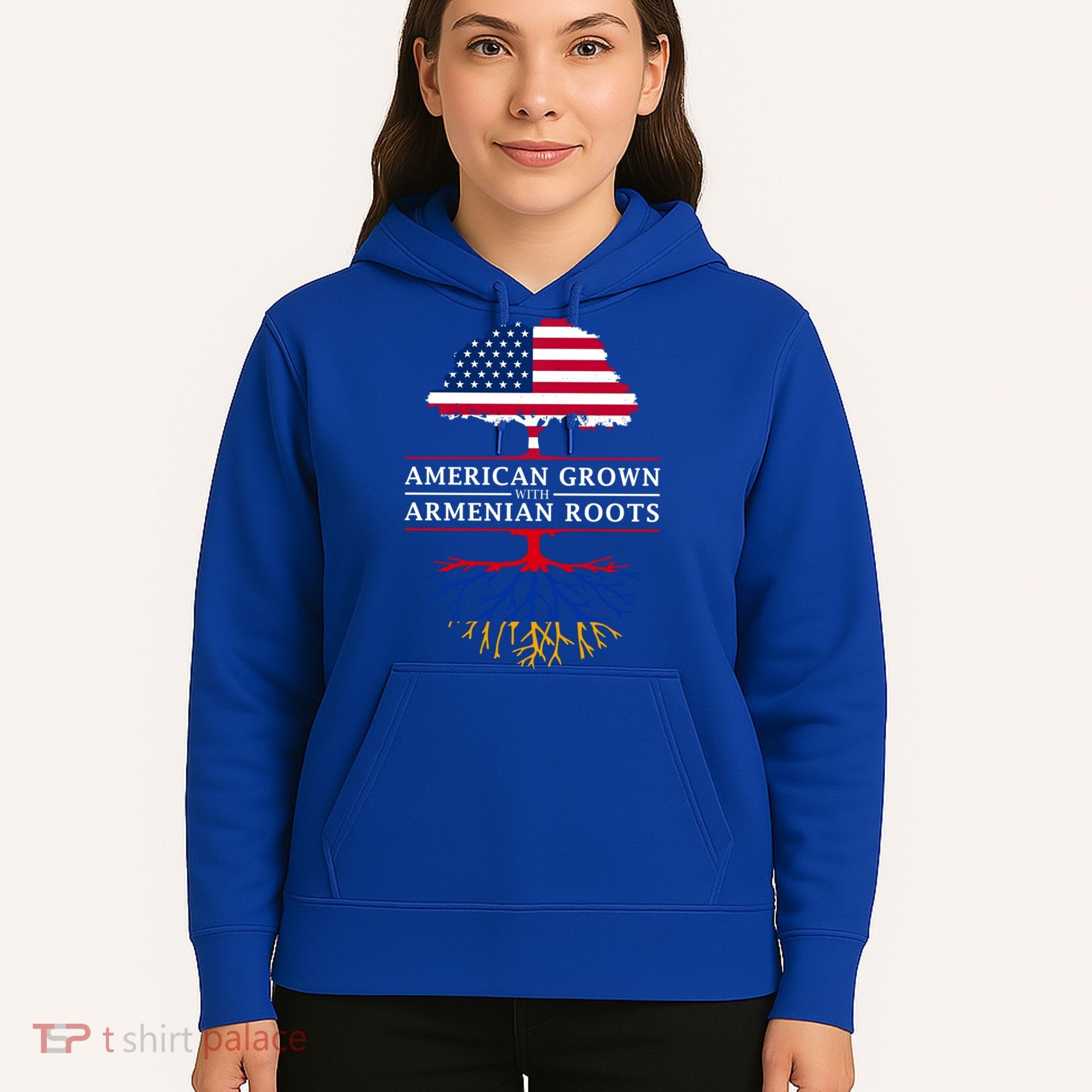 American Grown With Arian Roots Cute Gift Aria Gift Hoodie