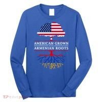 American Grown With Arian Roots Cute Gift Aria Gift Long Sleeve Shirt thumb 0