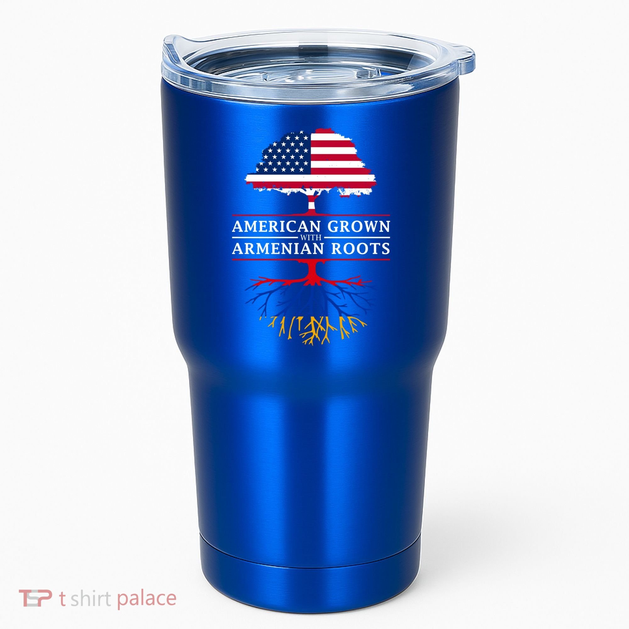 American Grown With Arian Roots Cute Gift Aria Gift Tumbler