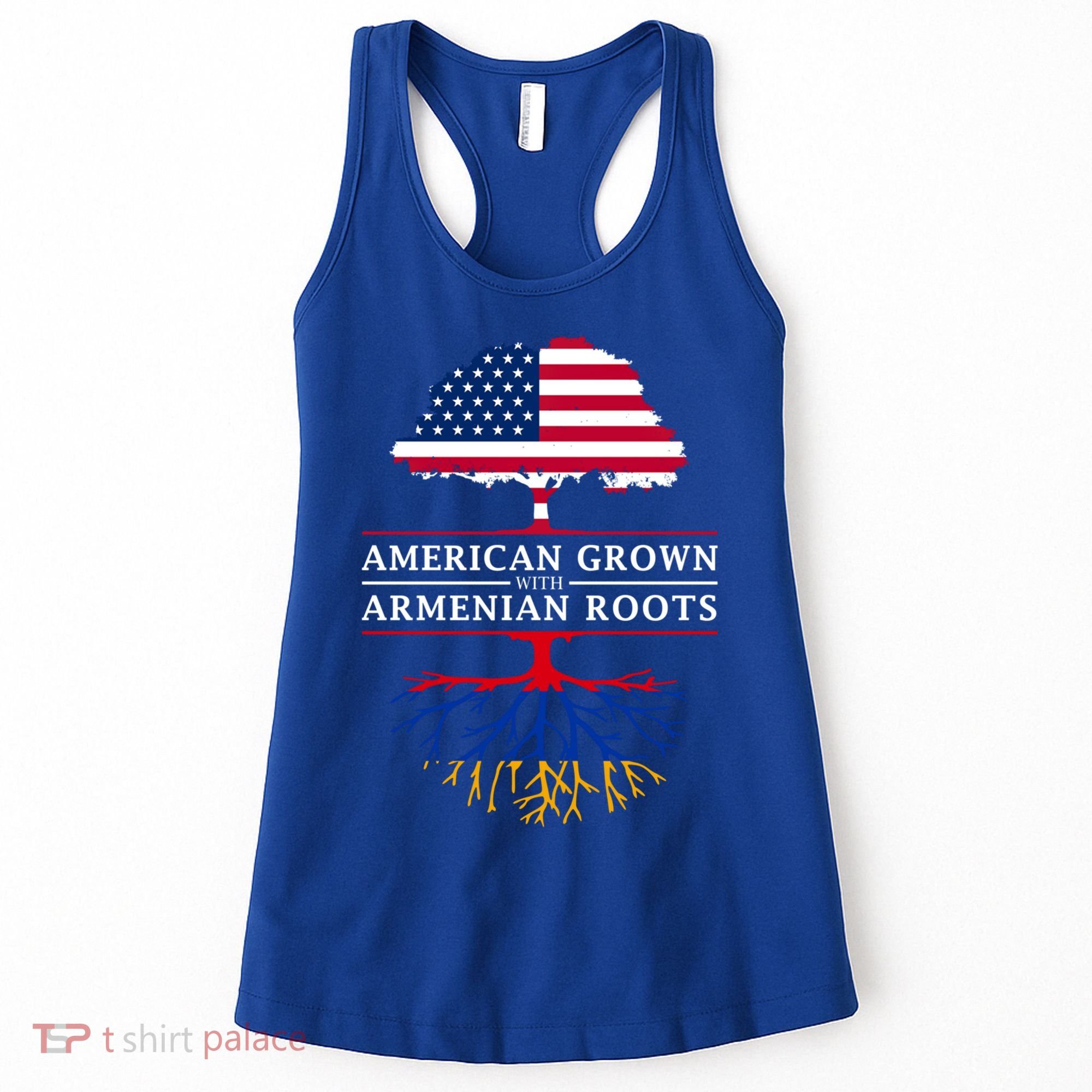 American Grown With Arian Roots Cute Gift Aria Gift Women's Tank Top