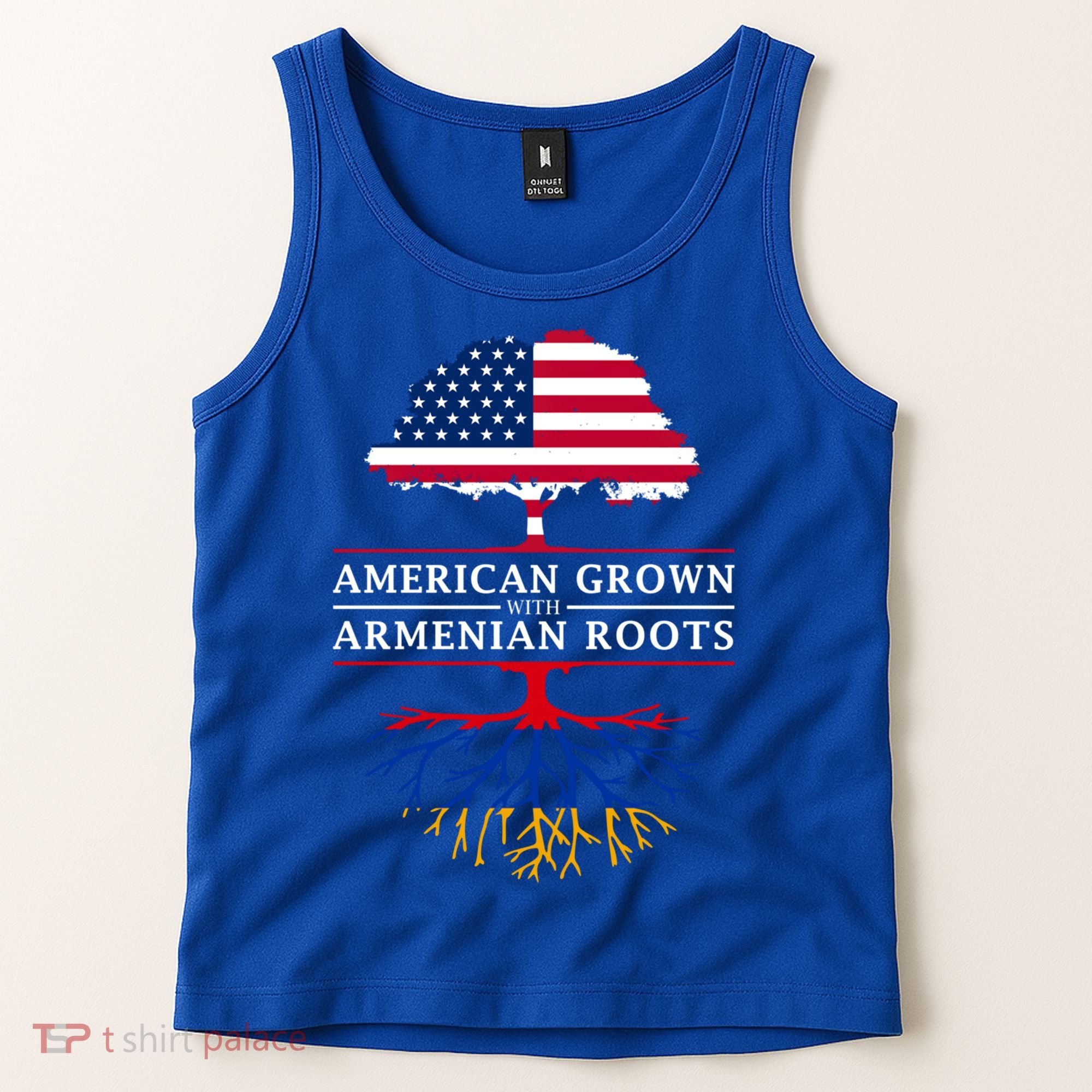 American Grown With Arian Roots Cute Gift Aria Gift Tank Top