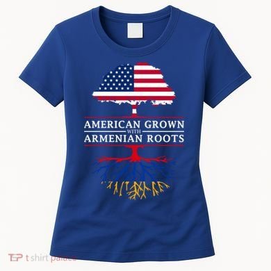 American Grown With Arian Roots Cute Gift Aria Gift Women's T-Shirt
