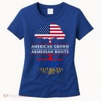American Grown With Arian Roots Cute Gift Aria Gift Women's T-Shirt thumb 0