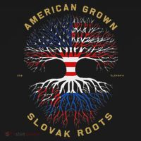 American Grown With Slovak Roots Tree Usa Flag Unique Gifts Women's Tank Top thumb 5