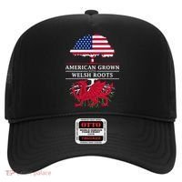 American Grown With Welsh Roots Funny Gift Wales Gift Hat thumb 0