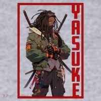 Anime Gamer Yasuke Urban Samurai Edition Women's Sweatshirt thumb 2