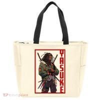 Anime Gamer Yasuke Urban Samurai Edition Tote Bag thumb 0