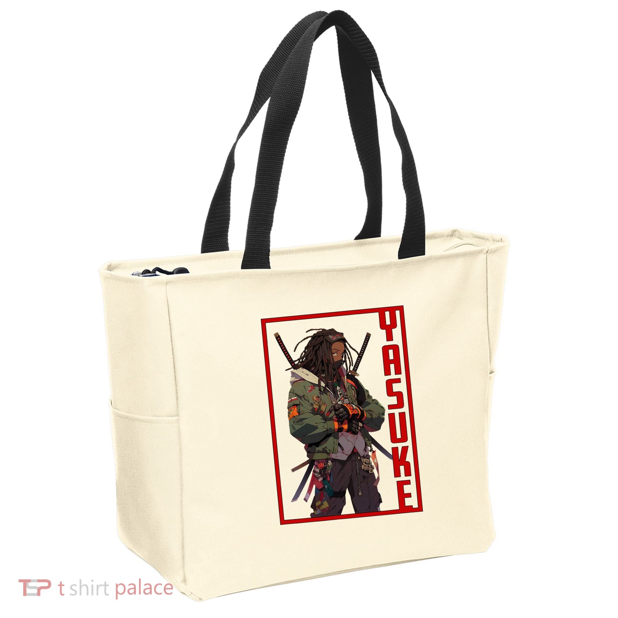 Anime Gamer Yasuke Urban Samurai Edition Tote Bag