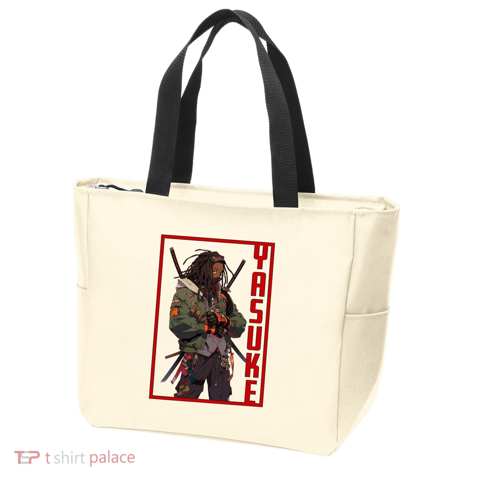 Anime Gamer Yasuke Urban Samurai Edition Tote Bag
