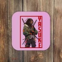 Anime Gamer Yasuke Urban Samurai Edition Coaster thumb 0