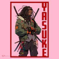 Anime Gamer Yasuke Urban Samurai Edition Coaster thumb 2