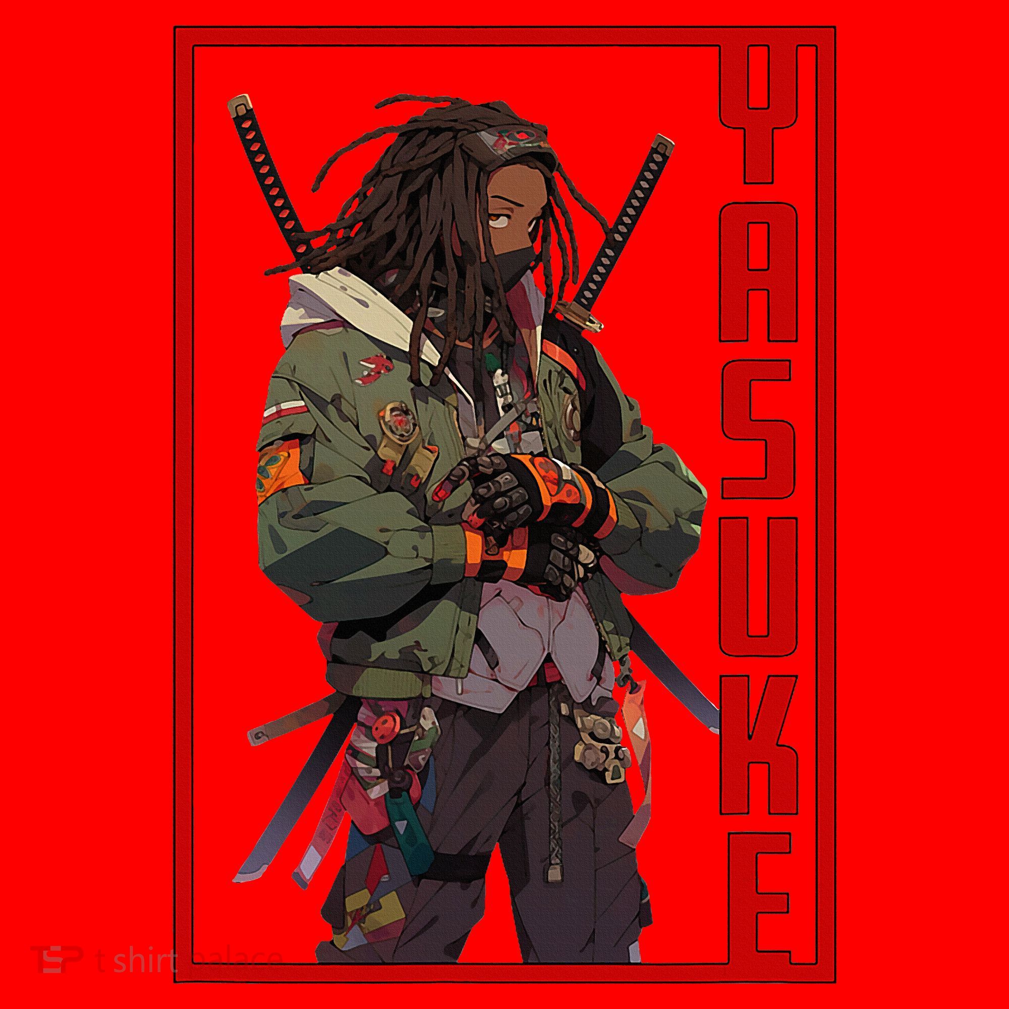 Anime Gamer Yasuke Urban Samurai Edition Santa Hat
