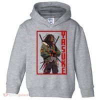 Anime Gamer Yasuke Urban Samurai Edition Toddler Hoodie thumb 0