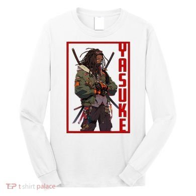 Anime Gamer Yasuke Urban Samurai Edition Long Sleeve Shirt