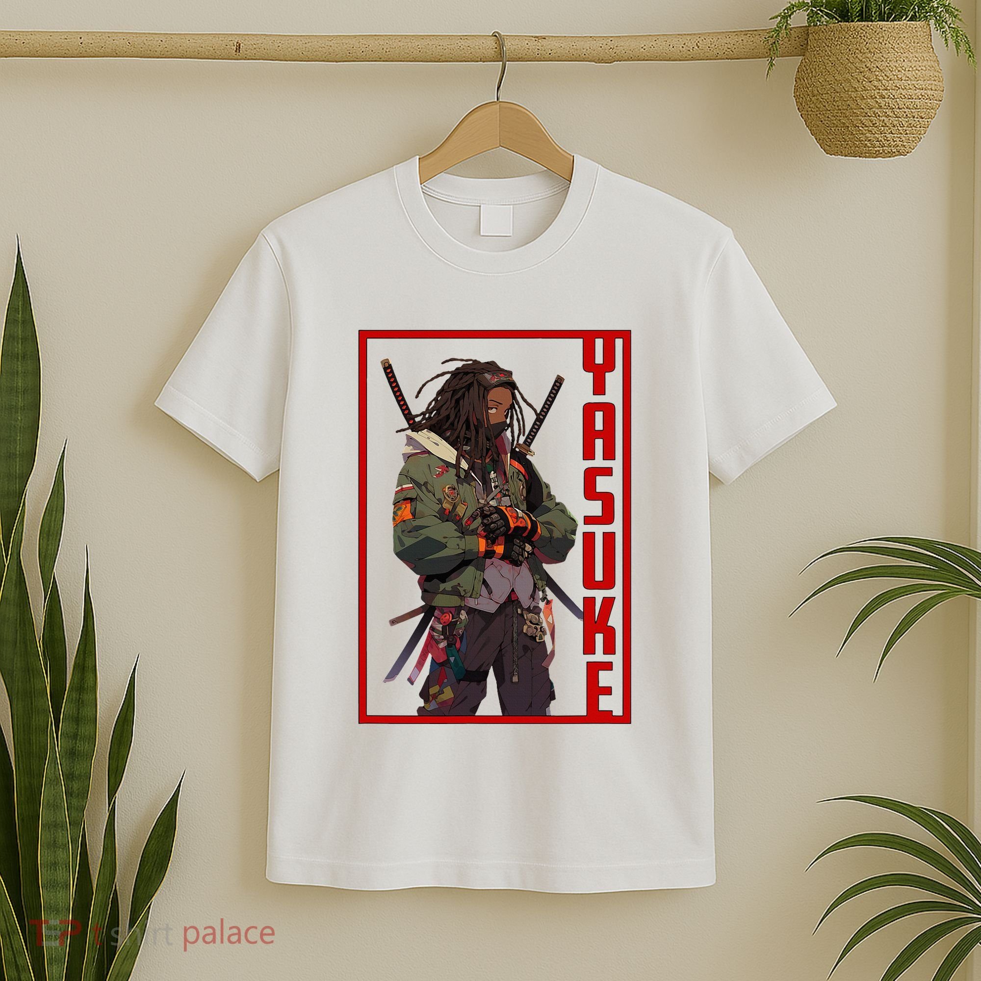 Anime Gamer Yasuke Urban Samurai Edition T-Shirt