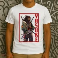 Anime Gamer Yasuke Urban Samurai Edition T-Shirt thumb 3