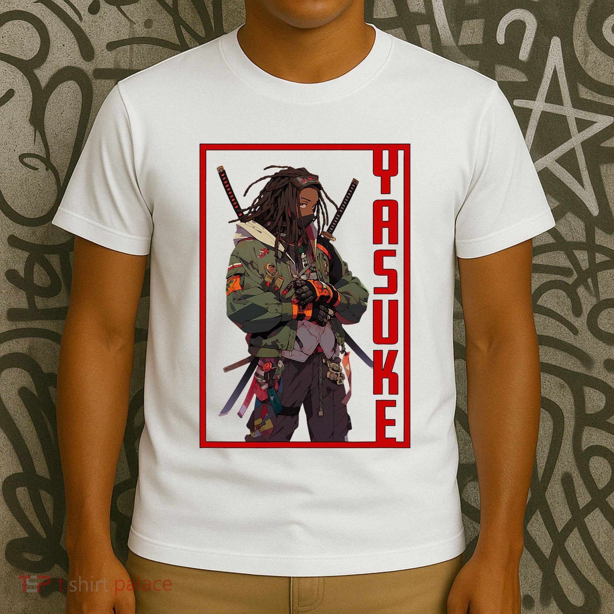 Anime Gamer Yasuke Urban Samurai Edition T-Shirt