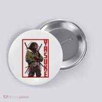 Anime Gamer Yasuke Urban Samurai Edition Button thumb 0