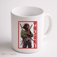 Anime Gamer Yasuke Urban Samurai Edition Coffee Mug thumb 1