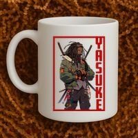 Anime Gamer Yasuke Urban Samurai Edition Coffee Mug thumb 2