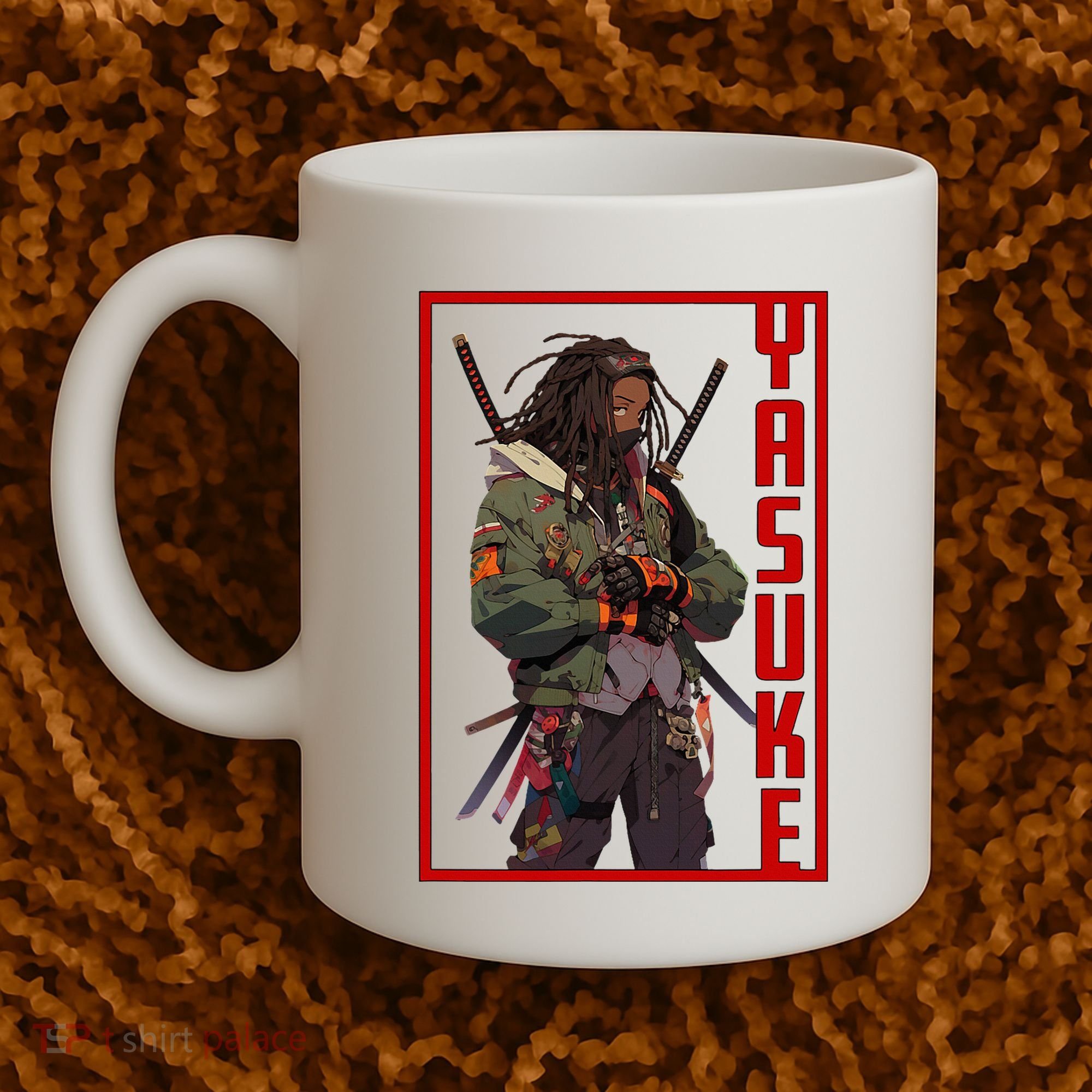 Anime Gamer Yasuke Urban Samurai Edition Coffee Mug