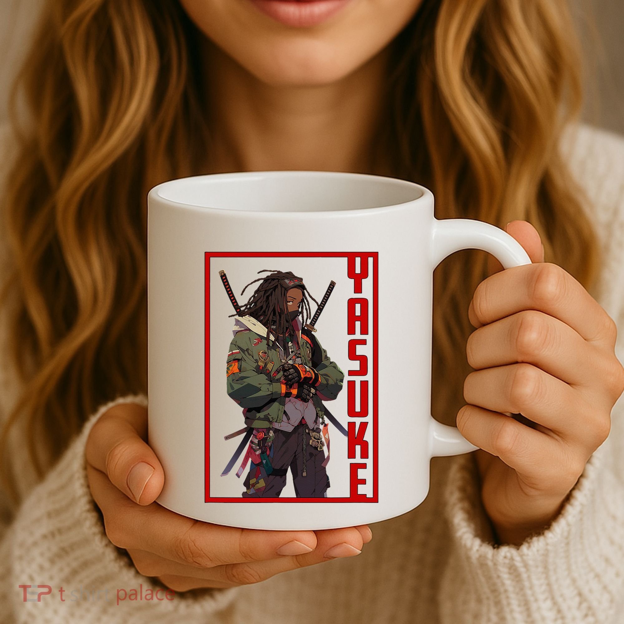 Anime Gamer Yasuke Urban Samurai Edition Coffee Mug