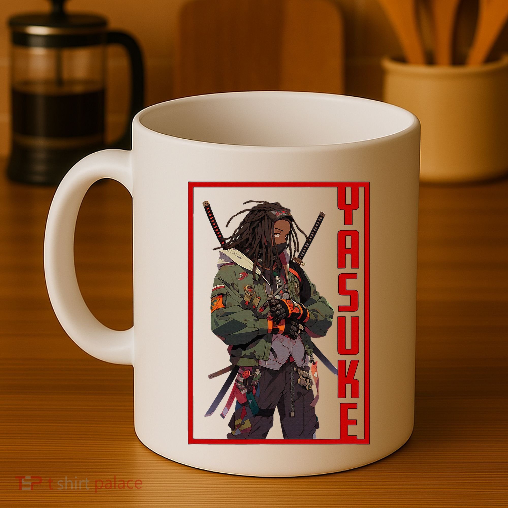 Anime Gamer Yasuke Urban Samurai Edition Coffee Mug
