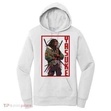 Anime Gamer Yasuke Urban Samurai Edition Women's Hoodie