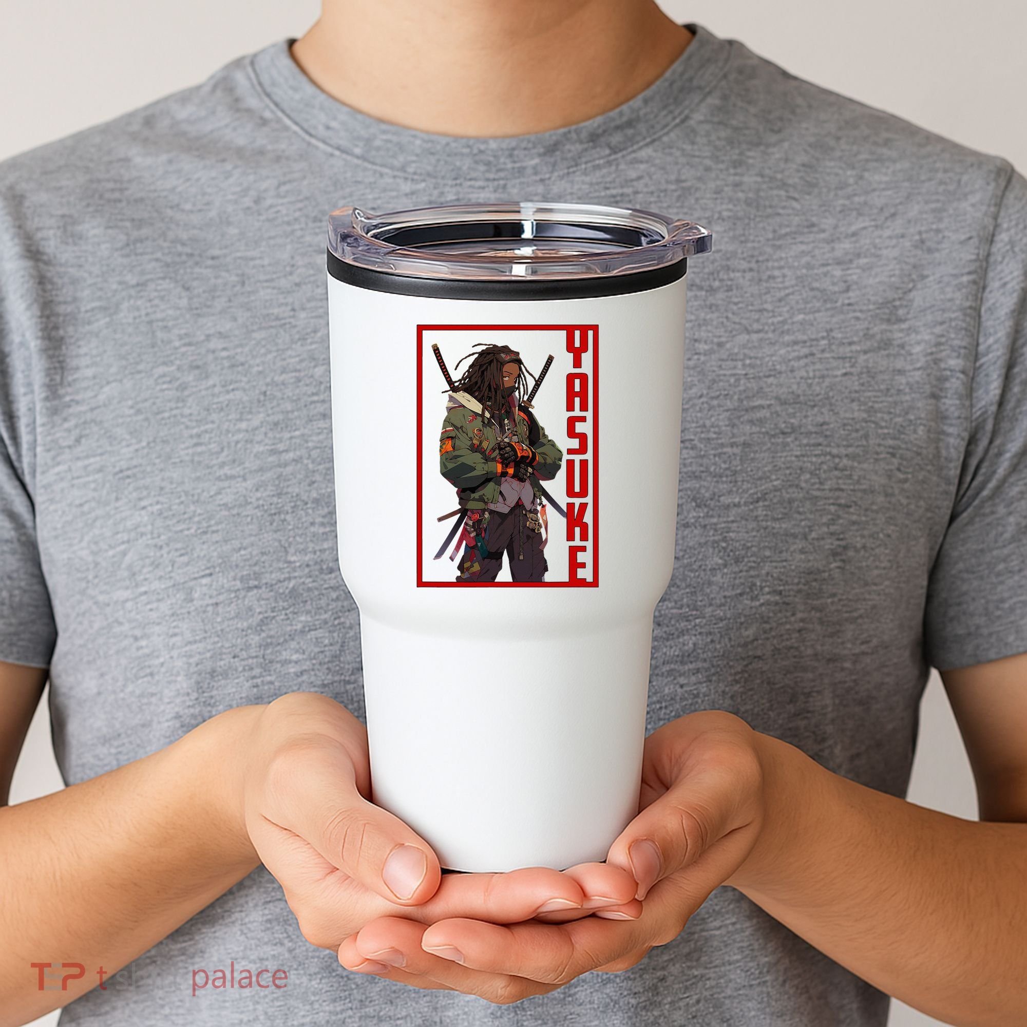 Anime Gamer Yasuke Urban Samurai Edition Tumbler
