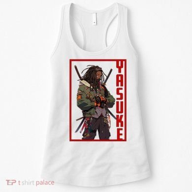 Anime Gamer Yasuke Urban Samurai Edition Women's Tank Top