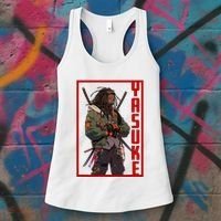 Anime Gamer Yasuke Urban Samurai Edition Women's Tank Top thumb 3