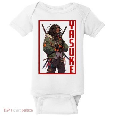 Anime Gamer Yasuke Urban Samurai Edition Baby Bodysuit
