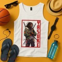 Anime Gamer Yasuke Urban Samurai Edition Tank Top thumb 4