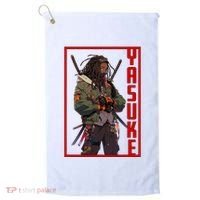 Anime Gamer Yasuke Urban Samurai Edition Golf Towel thumb 0