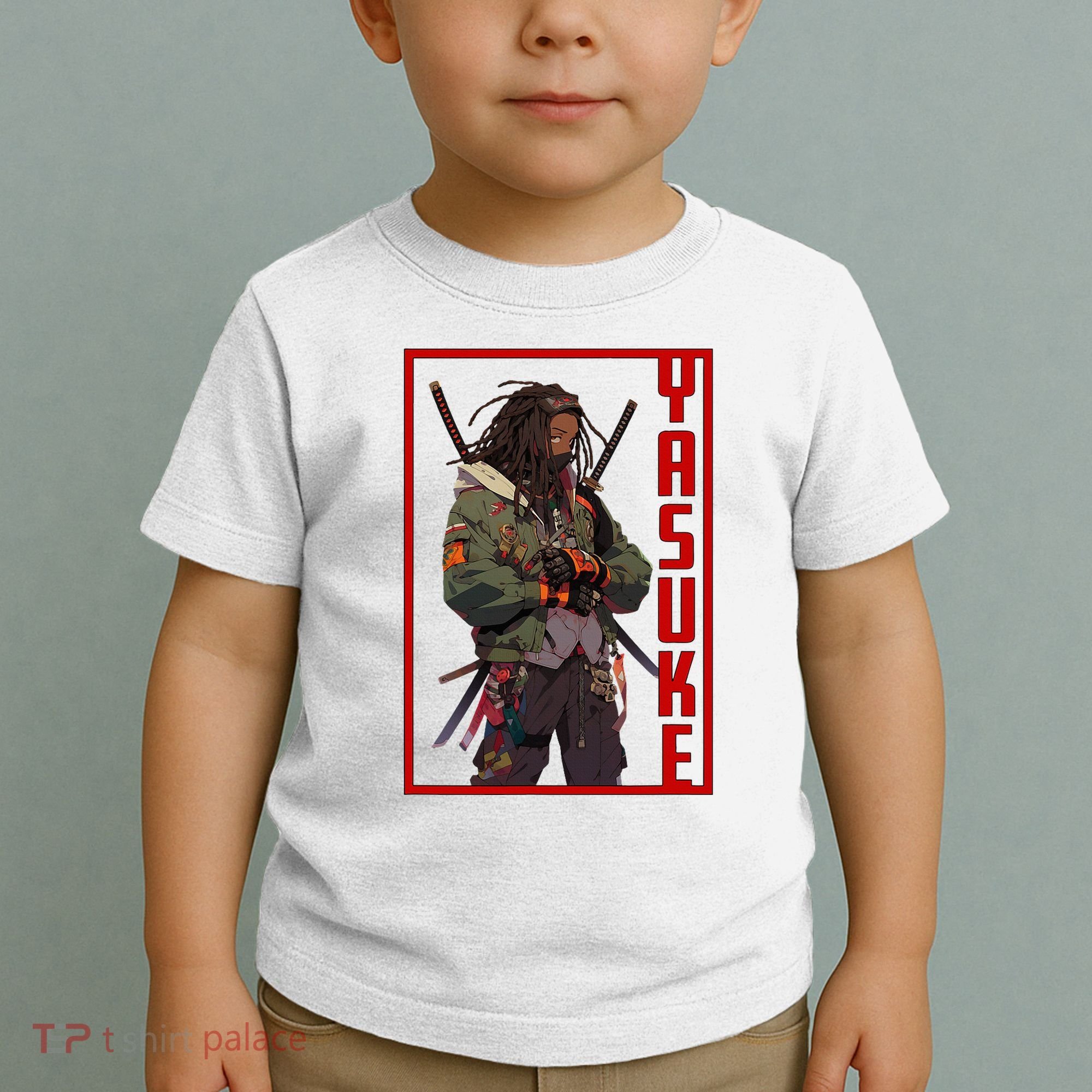 Anime Gamer Yasuke Urban Samurai Edition Toddler T-Shirt