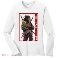 Anime Gamer Yasuke Urban Samurai Edition Women's Long Sleeve Shirt thumb 0