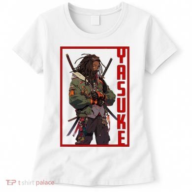 Anime Gamer Yasuke Urban Samurai Edition Women's T-Shirt