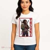 Anime Gamer Yasuke Urban Samurai Edition Women's T-Shirt thumb 4