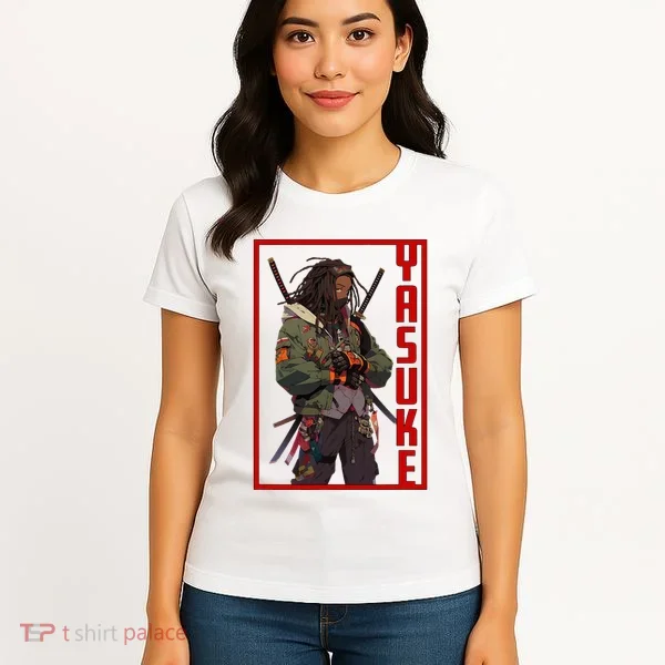 Anime Gamer Yasuke Urban Samurai Edition Women's T-Shirt